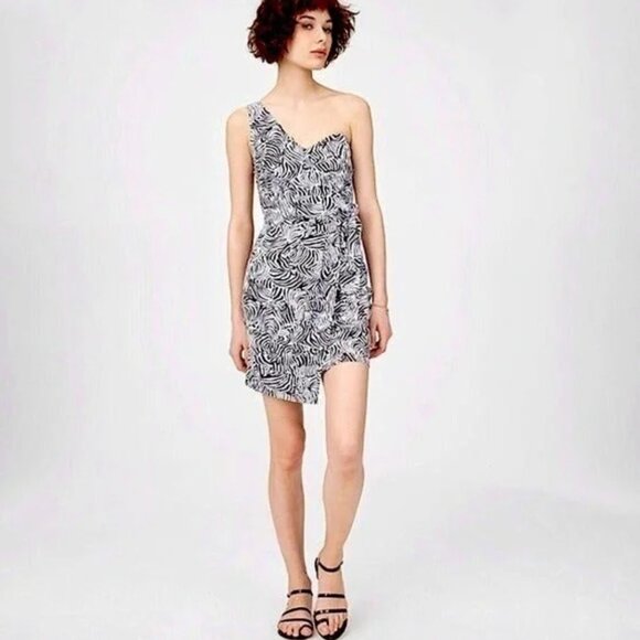 NWT Club Monaco Japera Zebra dress - Size 8 - Picture 1 of 4